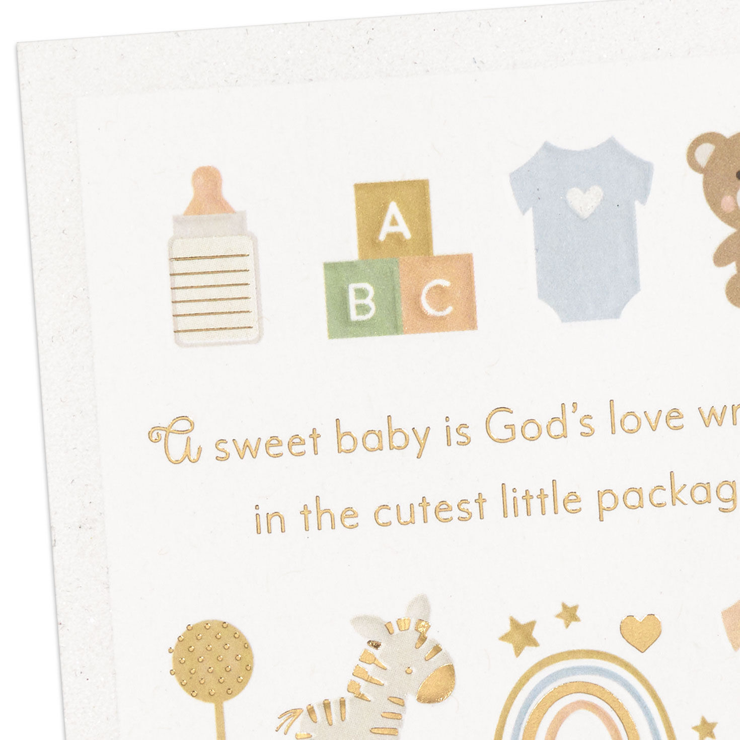 What a Blessing Religious New Baby Card, , large image number 5