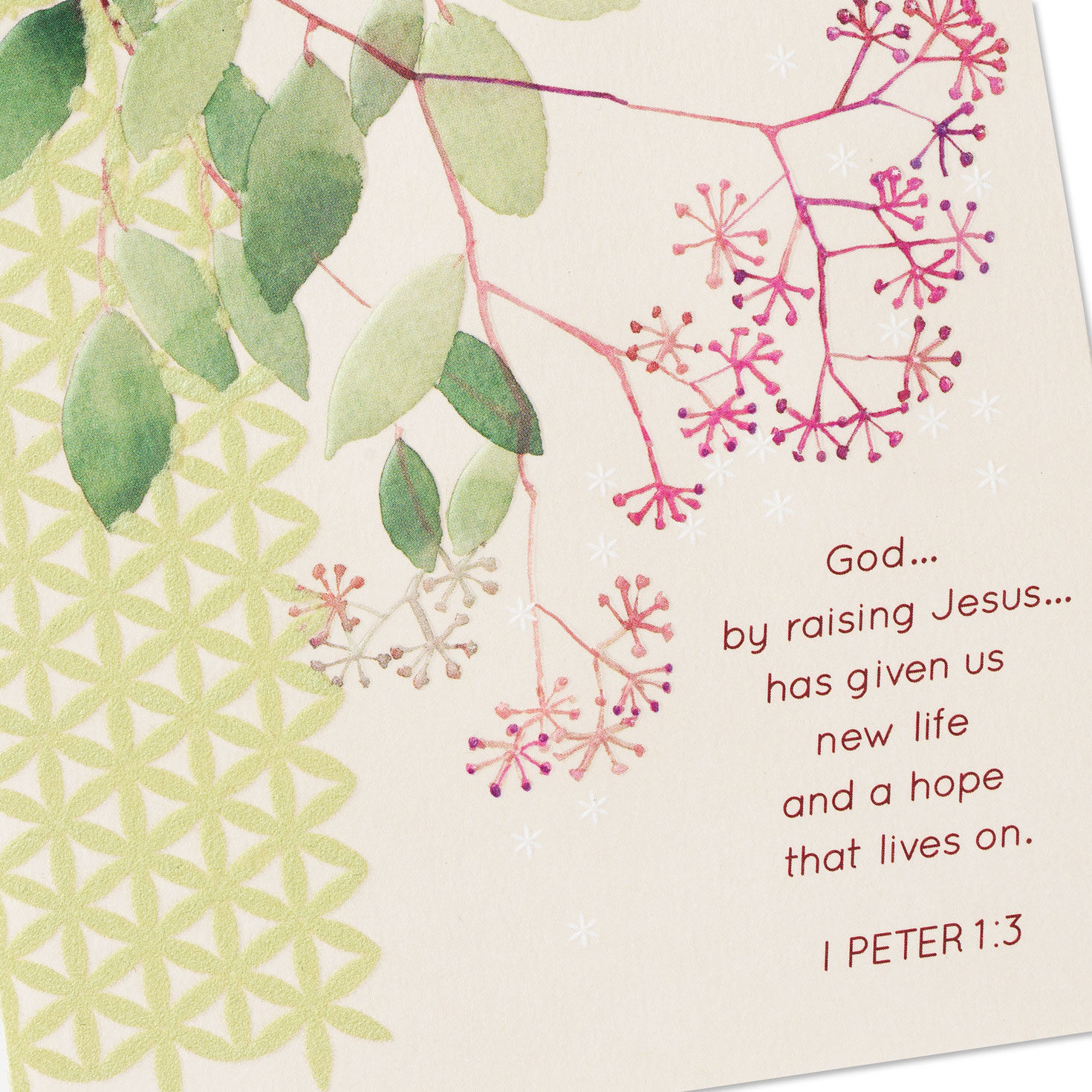 Prayers for You and Your Family Religious Sympathy Card, , large image number 4