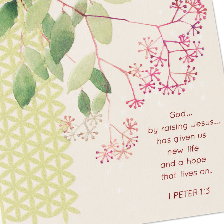 Prayers for You and Your Family Religious Sympathy Card, , large image number 4