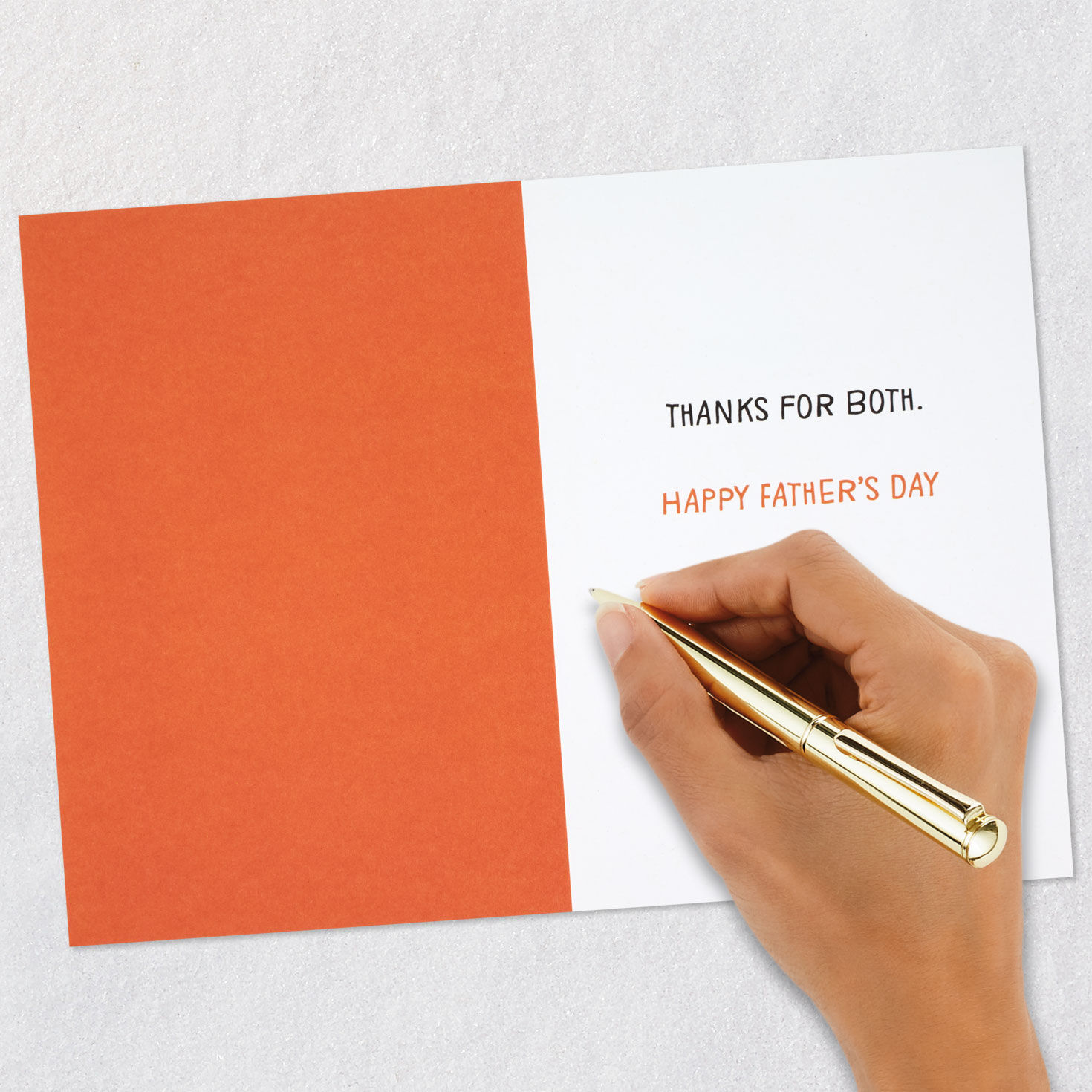 Shoe and Bandage Funny Father's Day Card Signing card image number 6