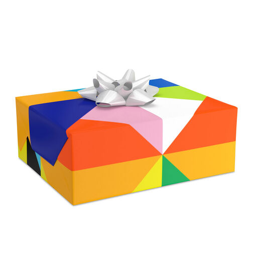 Color Block Wrapping Paper, 27 sq. ft., 