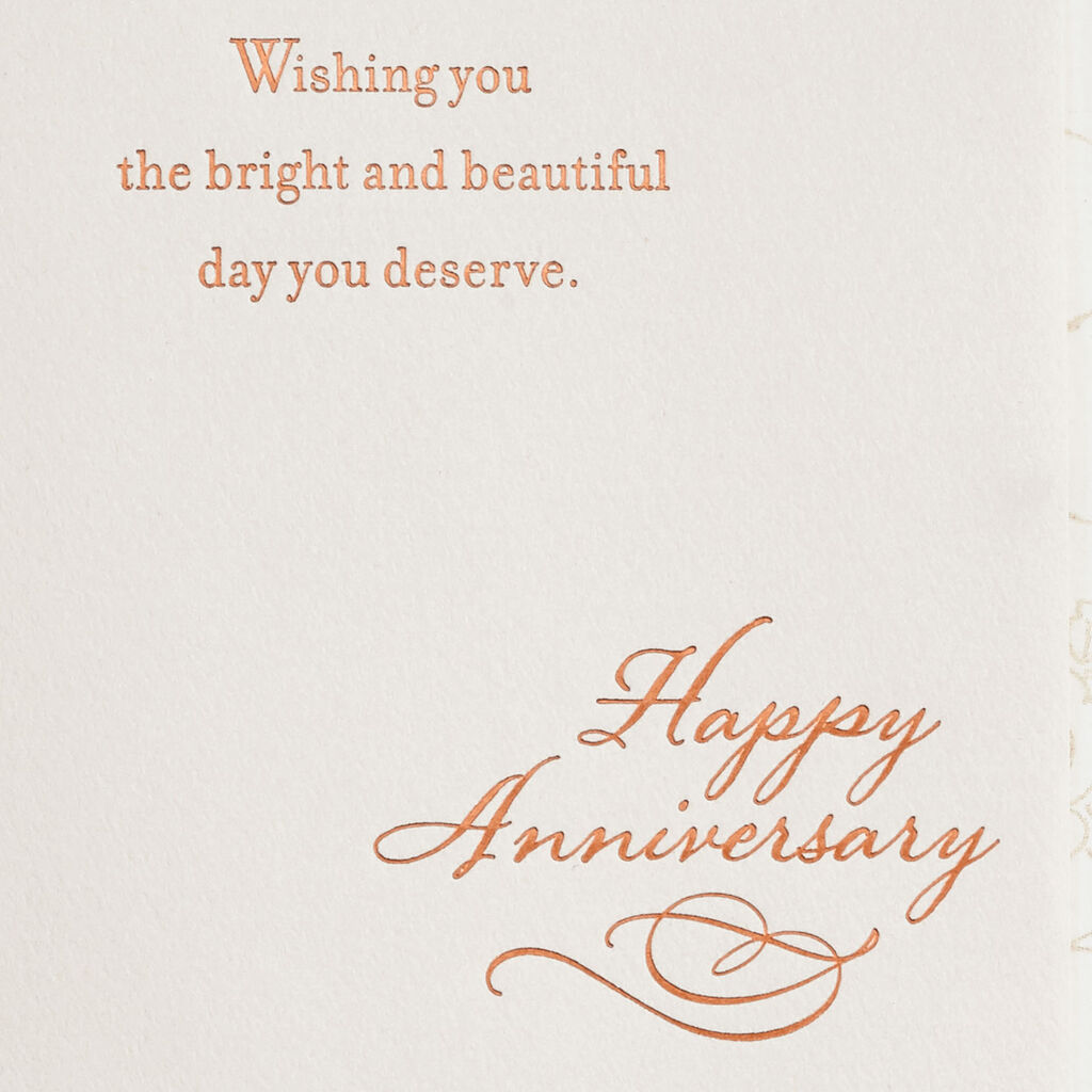 A Toast Anniversary Card For Daughter And Son In Law Greeting