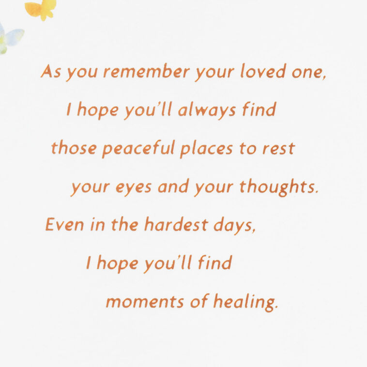 Peace To You Sympathy Greeting Card Peace To You Sympathy Greeting Card