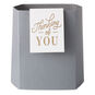 Build-a-Bouquet Thinking of You Gray Stripes Pop-Up Paper Vase With Mini Card, Thinking of You Gray Stripes, large image number 1