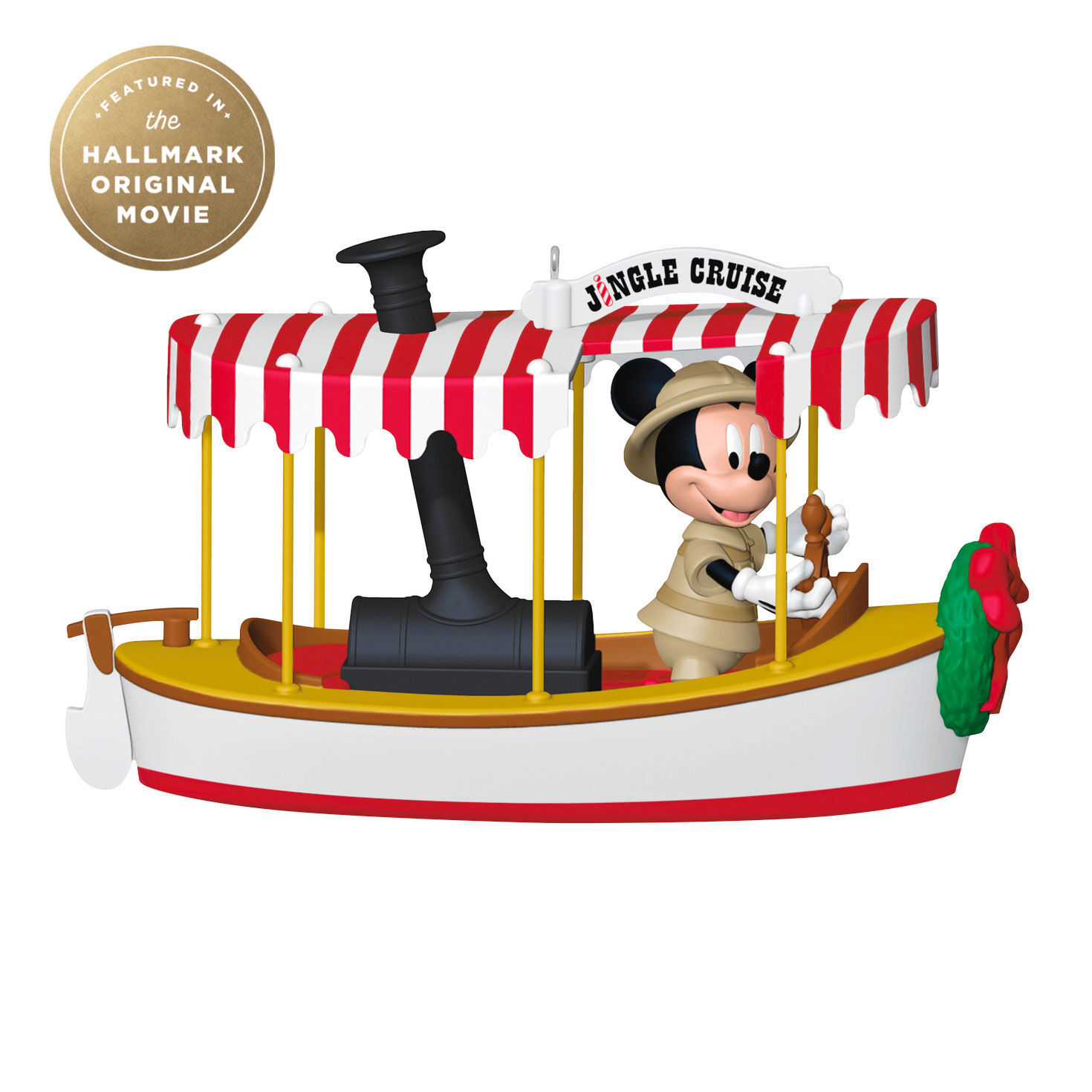 Mickey Mouse Jingle Cruise Boat Keepsake Ornament  image number 1