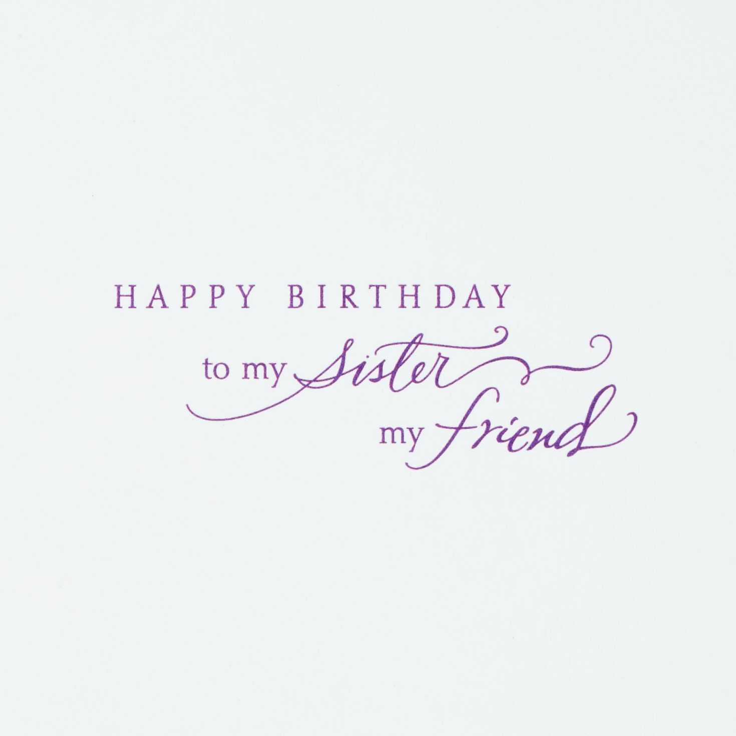 You're My Lifelong Friend Birthday Card for Sister for only USD 4.99 | Hallmark