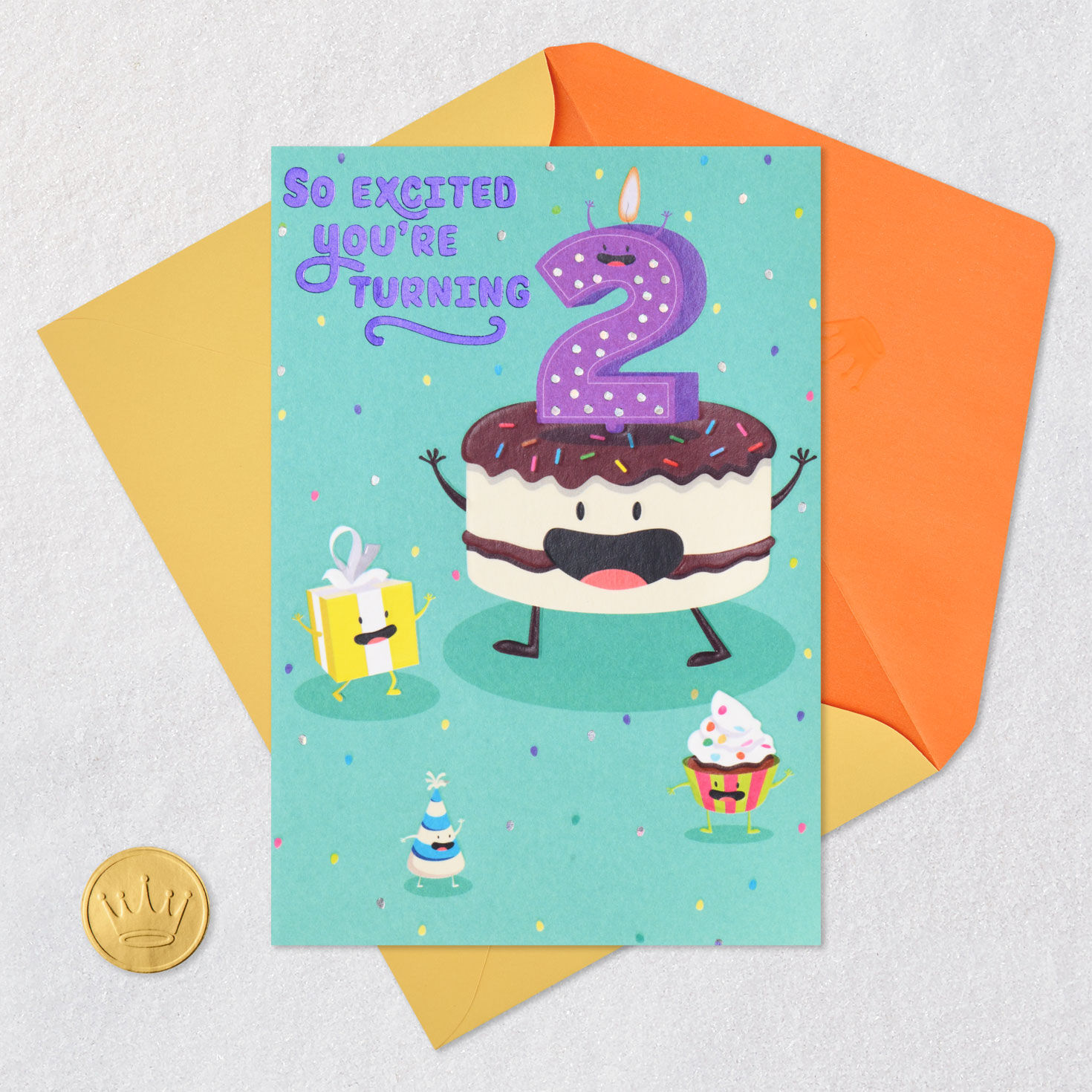 All the Fun 2nd Birthday Card, , large image number 6