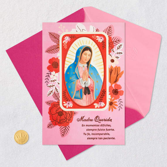 Blessed by You Spanish-Language Mother's Day Card for Mamá With Keepsake Sentiment, , large image number 10