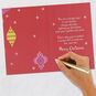 Mod Ornaments Granddaughter Christmas Card signing card image number 6