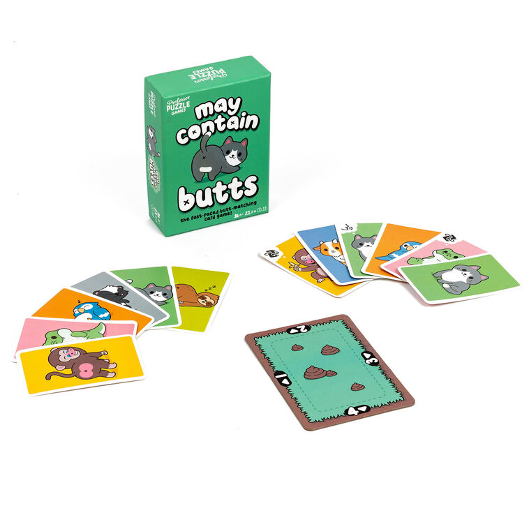 Professor Puzzle May Contain Butts Matching Card Game, , large image number 2