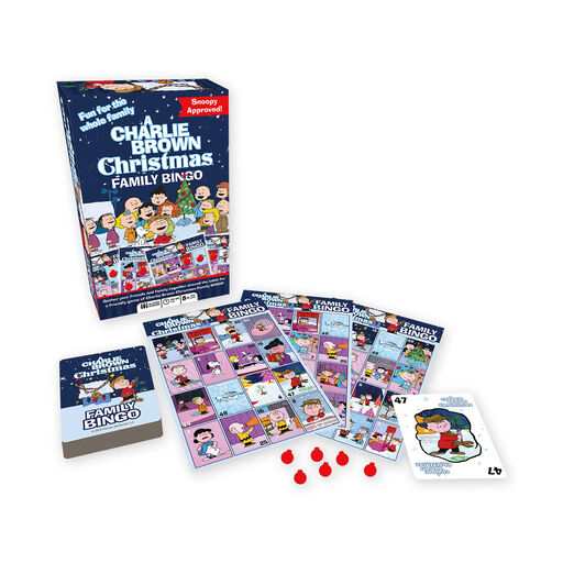 A Charlie Brown Christmas Family Bingo Game, 