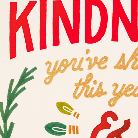 Appreciative of Your Kindness Christmas Card, , large image number 4
