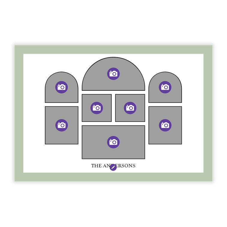 Arch Windows Flat Photo Card, , large image number 5