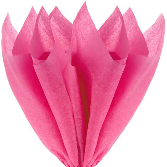 Cerise Pink Tissue Paper, 8 sheets, Cerise Pink, large image number 2