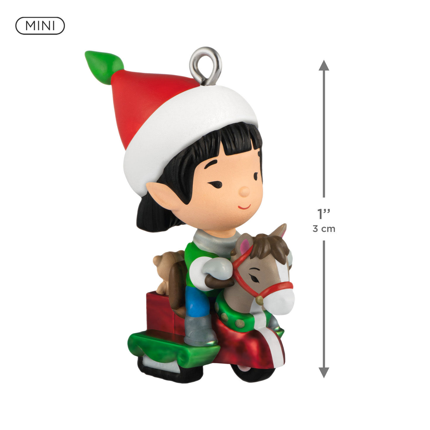 Welcome to Elfville Tilly Keepsake Ornament measurement image number 3