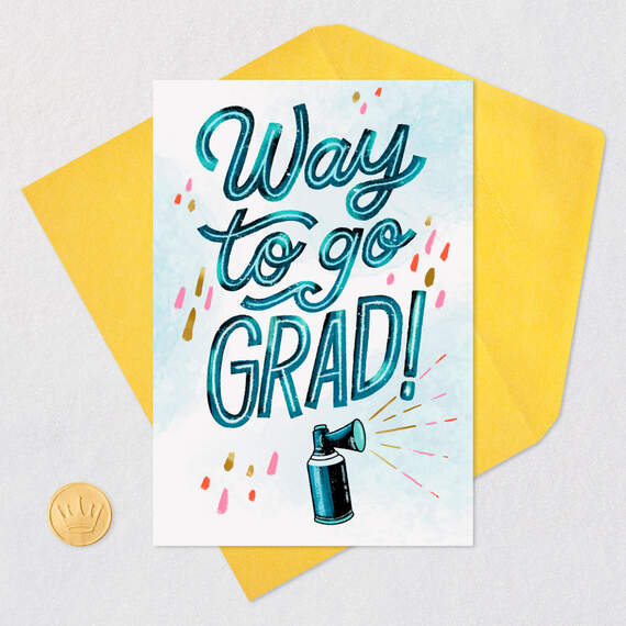 Way to Go, Grad Video Greeting Graduation Card, , large image number 7