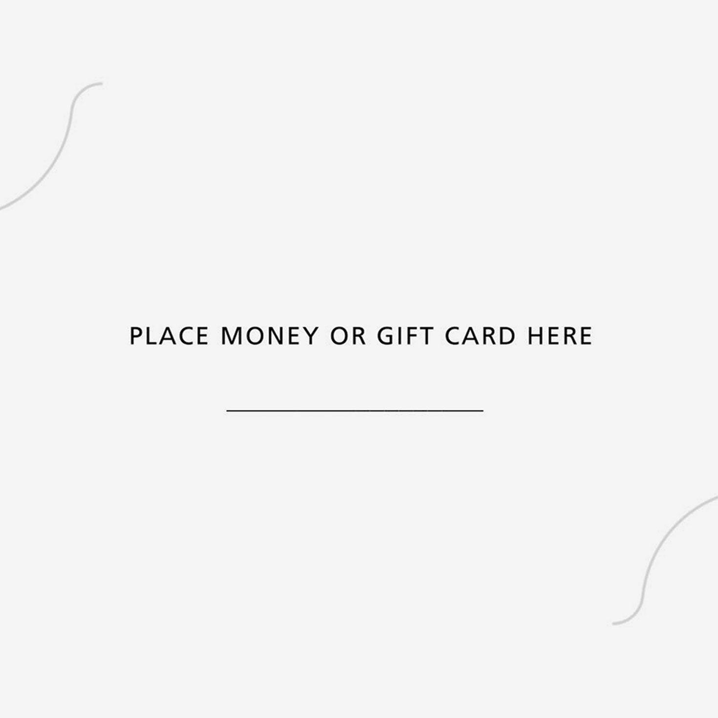 Confetti and Block Letters Money Holder Grad Cards sentiment image number 4