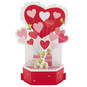Peanuts® Snoopy and Woodstock Happy Heart Day Musical 3D Pop-Up Valentine's Day Card With Light, , large image number 2