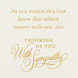 To Honor and Remember Sympathy Card, , large image number 2
