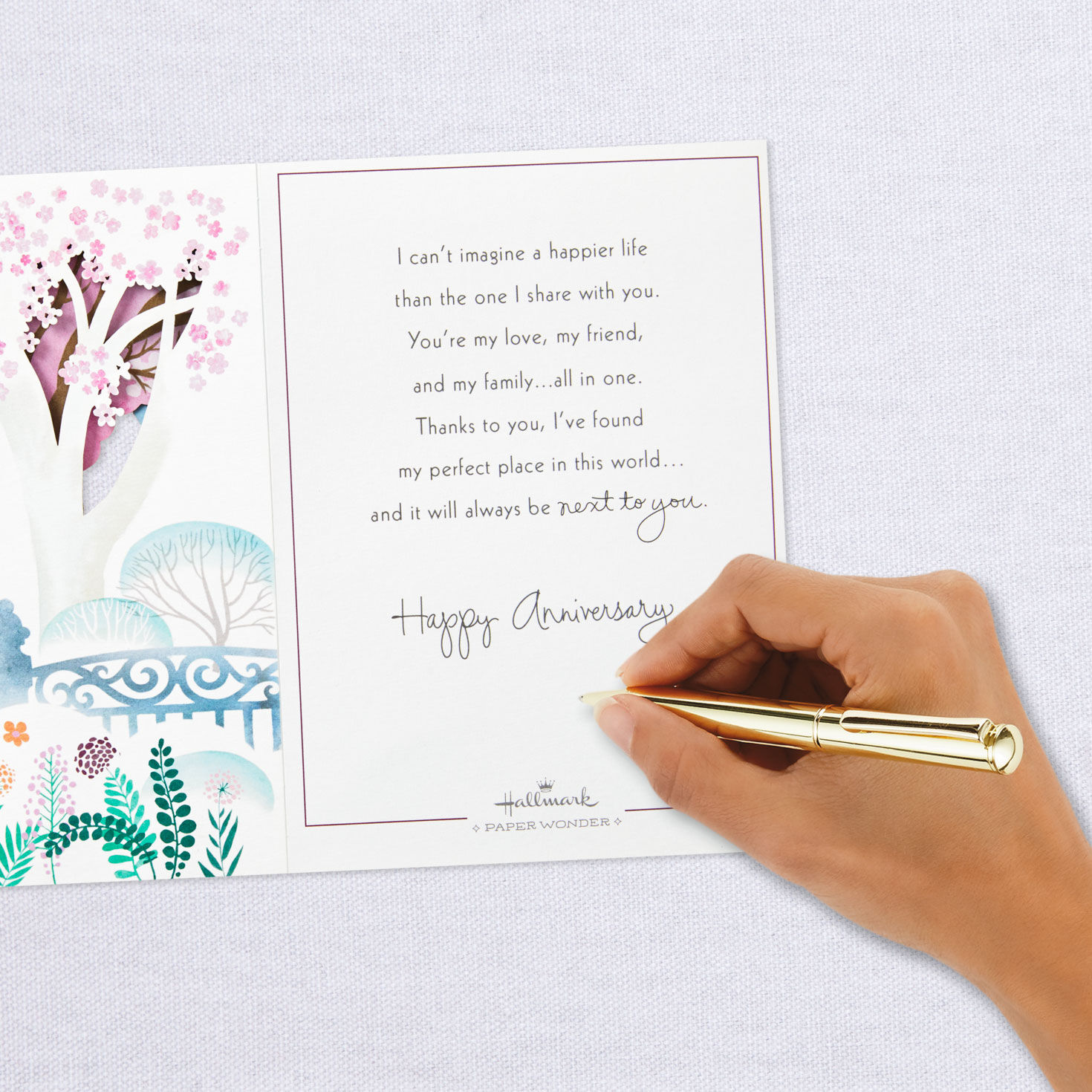 My Love Romantic Eiffel Tower 3D Pop-Up Anniversary Card for only USD 8.99 | Hallmark