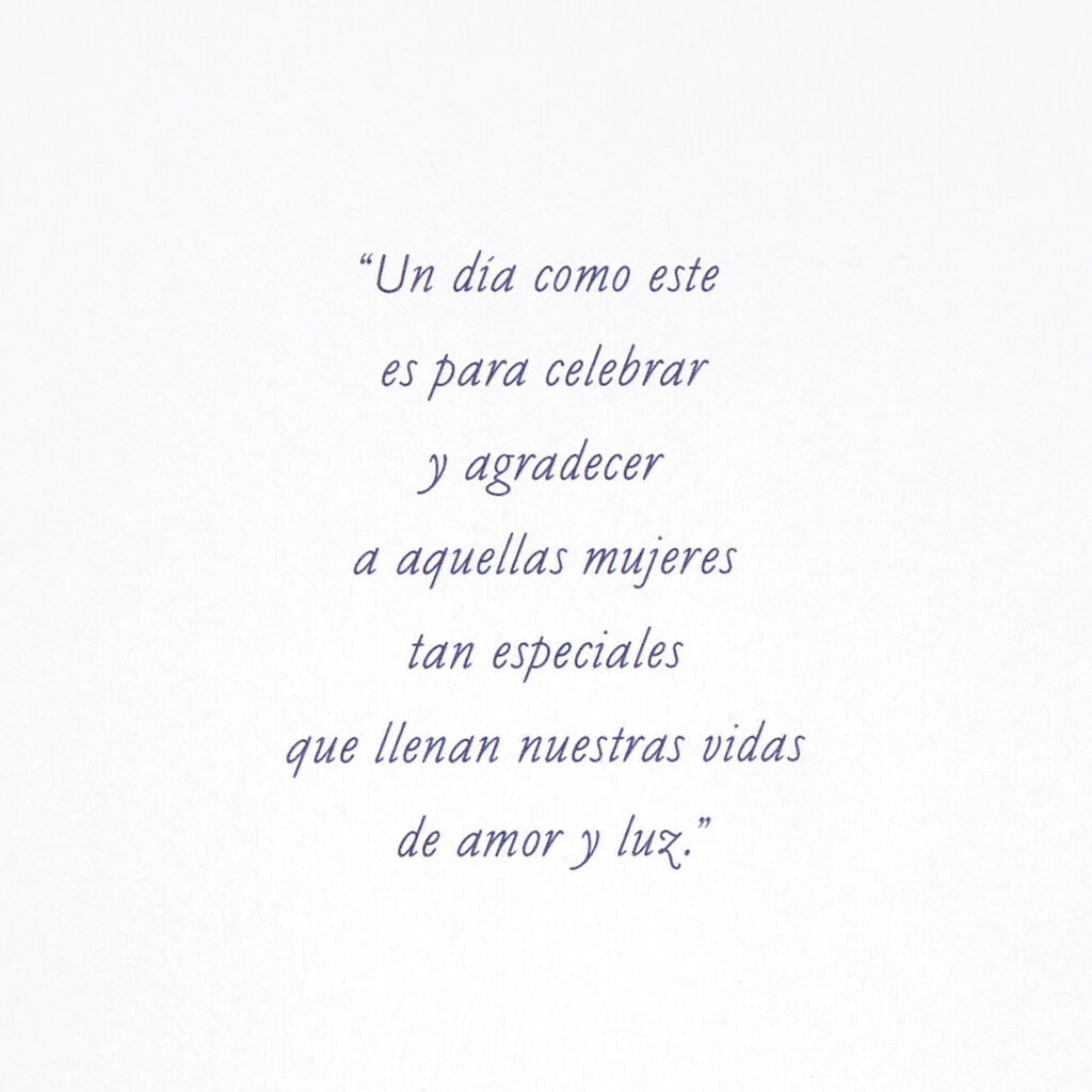 Grateful For Your Love Spanish Language Mother S Day Card For Godmother Greeting Cards Hallmark