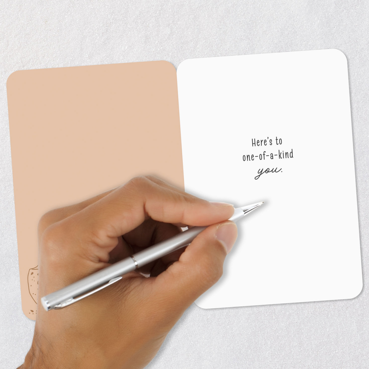 Plain and Everything Bagel Just Because Card Signing card image number 6