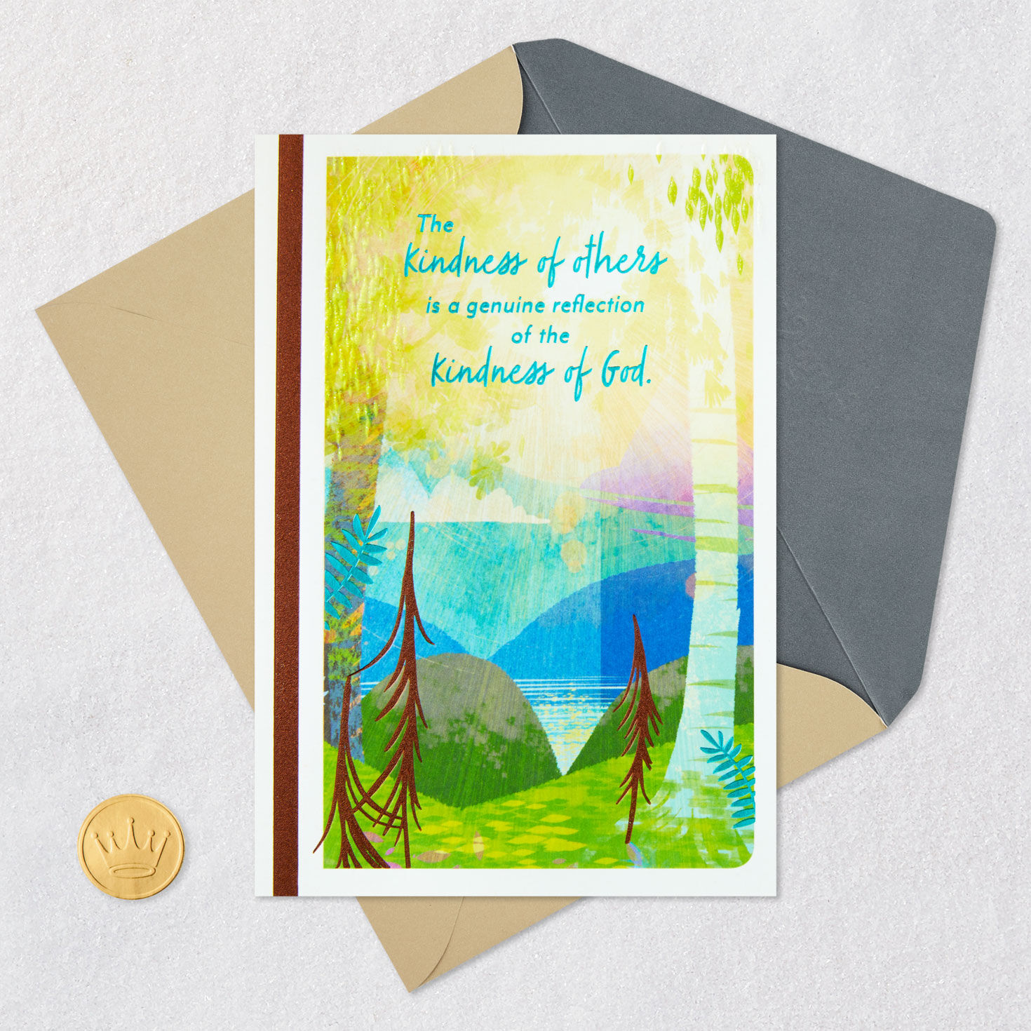 Grateful for Your Kindness Religious Thank-You Card, , large image number 6