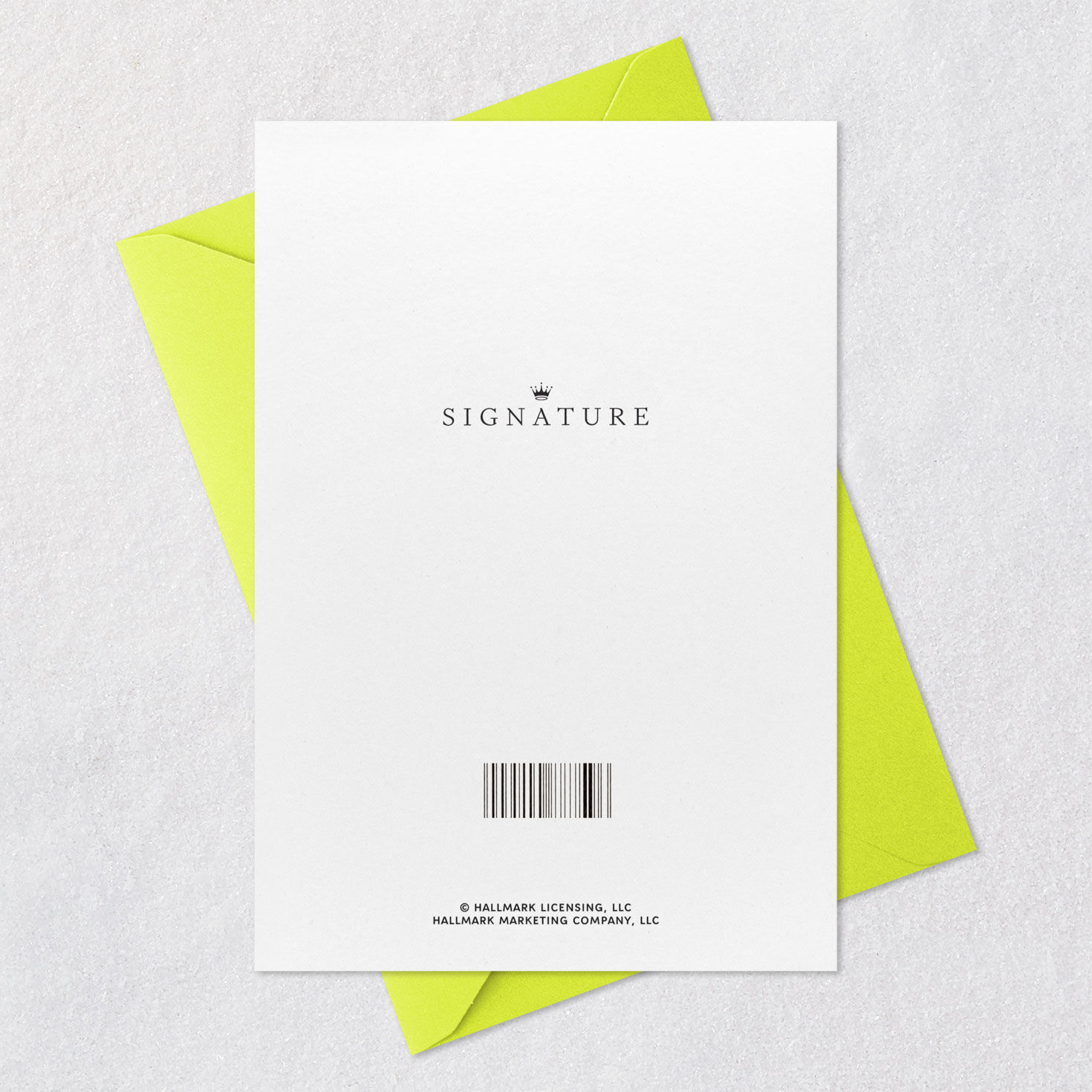 Rainbow Banner on Cake Birthday Card Card Back with Envelope image number 7