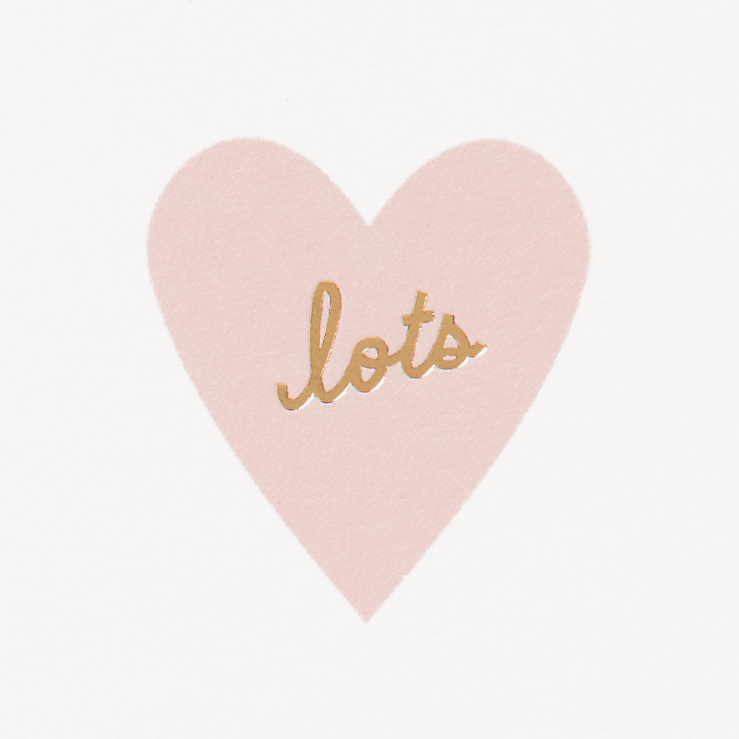 Pink, Black and Gold Hearts Love Card sentiment image number 2