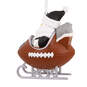 NFL Las Vegas Raiders Santa Football Sled Hallmark Ornament, , large image number 5