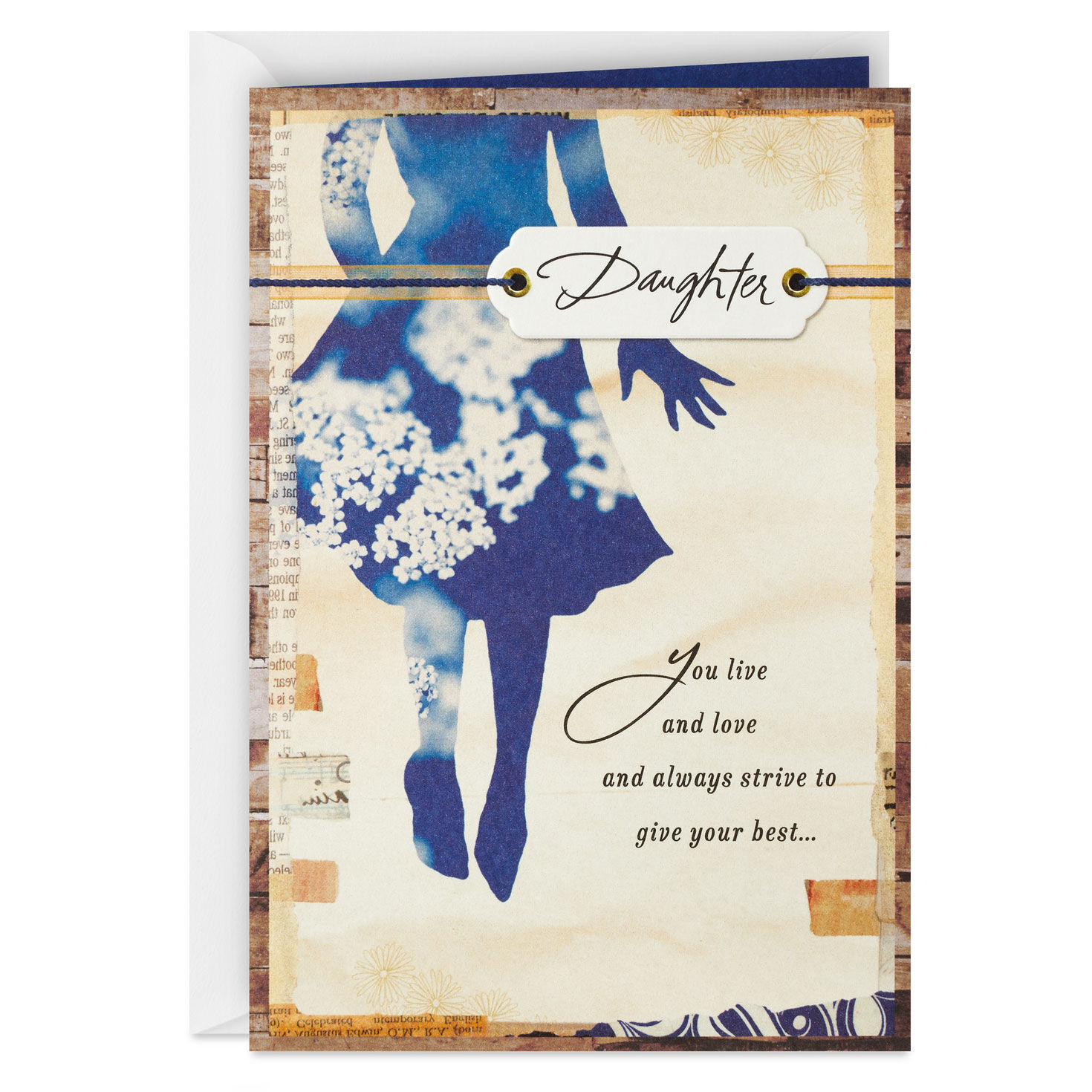 You Live, Love and Give Your Best Mother's Day Card for Daughter