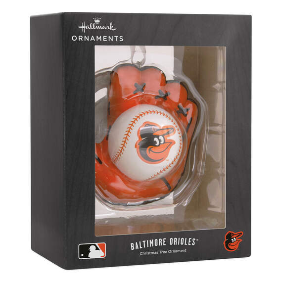 MLB Baltimore Orioles™ Baseball Glove Hallmark Ornament, , large image number 4
