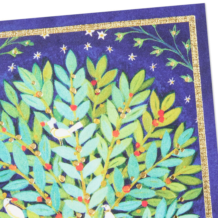 Holly Tree UNICEF Boxed Christmas Cards Cover Detail image number 6