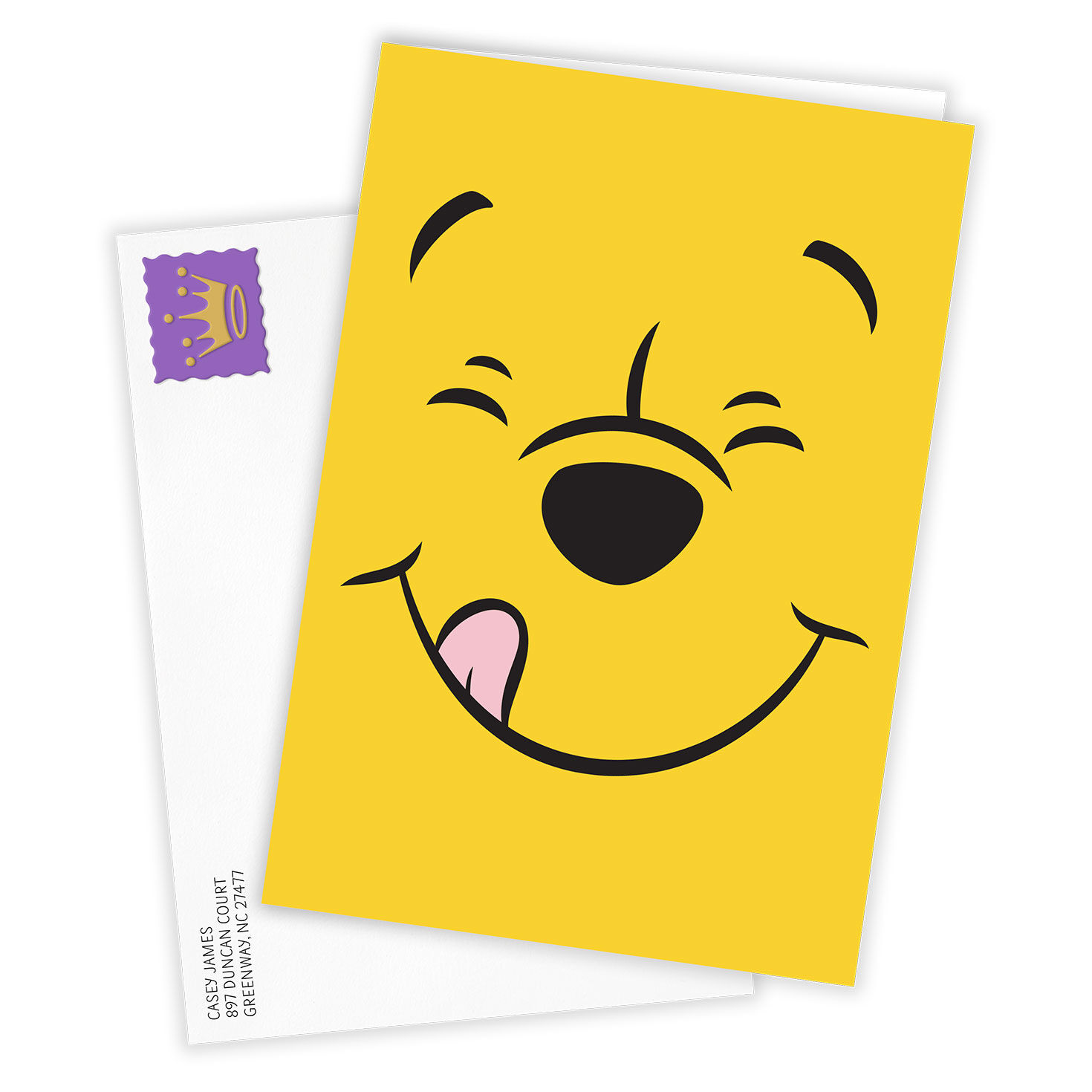 Disney Winnie the Pooh Face Custom Card, , large image number 2
