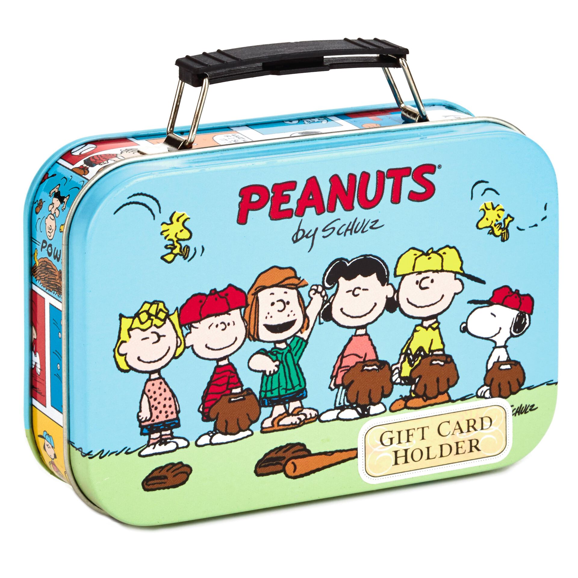 Peanuts Gang Baseball Gift Card Holder Tin Gift Card Holders Hallmark