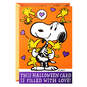 Peanuts® Snoopy and Woodstock Funny Pop-Up Halloween Card With Mini Cards, , large image number 1