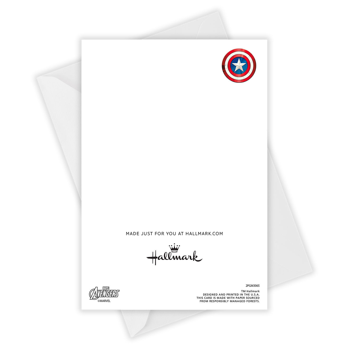 Marvel Avengers Captain America Custom Father's Day Card, , large image number 4