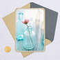Blue Jar With Flower Blank Card, , large image number 4