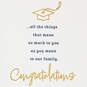 Wishing You All the Happiness Graduation Card for Grandson, , large image number 3