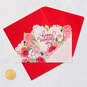 Heart and Flowers 3D Pop-Up Valentine's Day Card, , large image number 5
