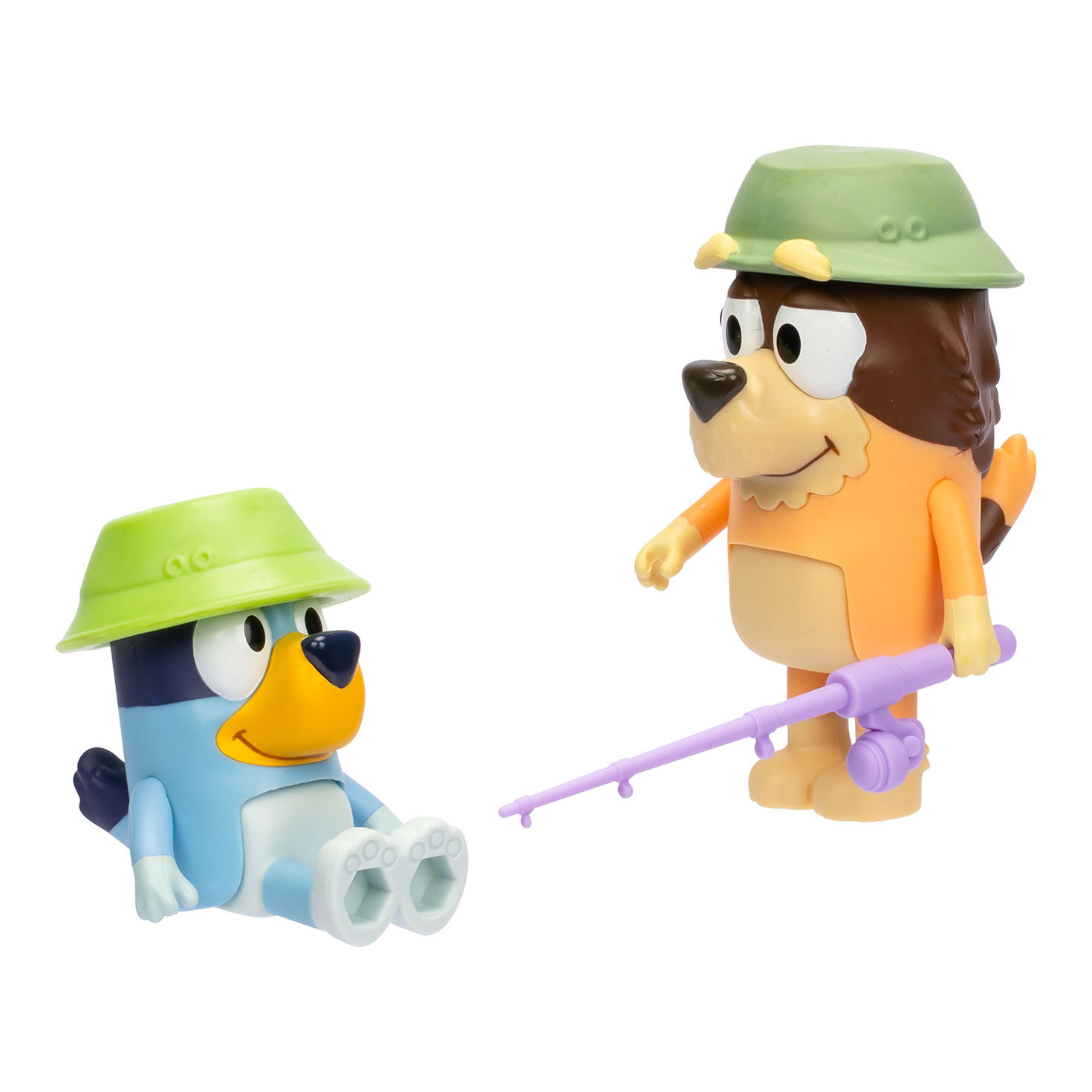 Bluey and Granddad Go Fishing Toy Figure Set front image number 4