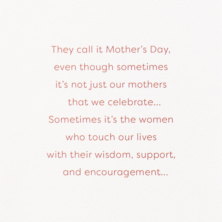 You're a Wonderful Woman Mother's Day Card for Aunt, , large image number 2
