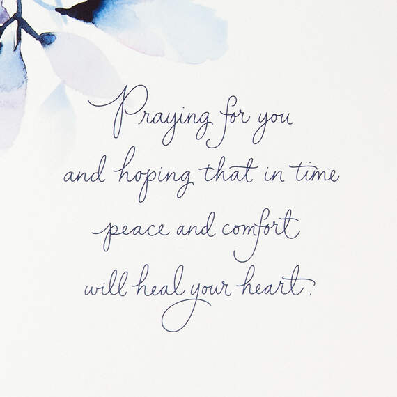 Peace to Heal Your Heart Sympathy Card, , large image number 2