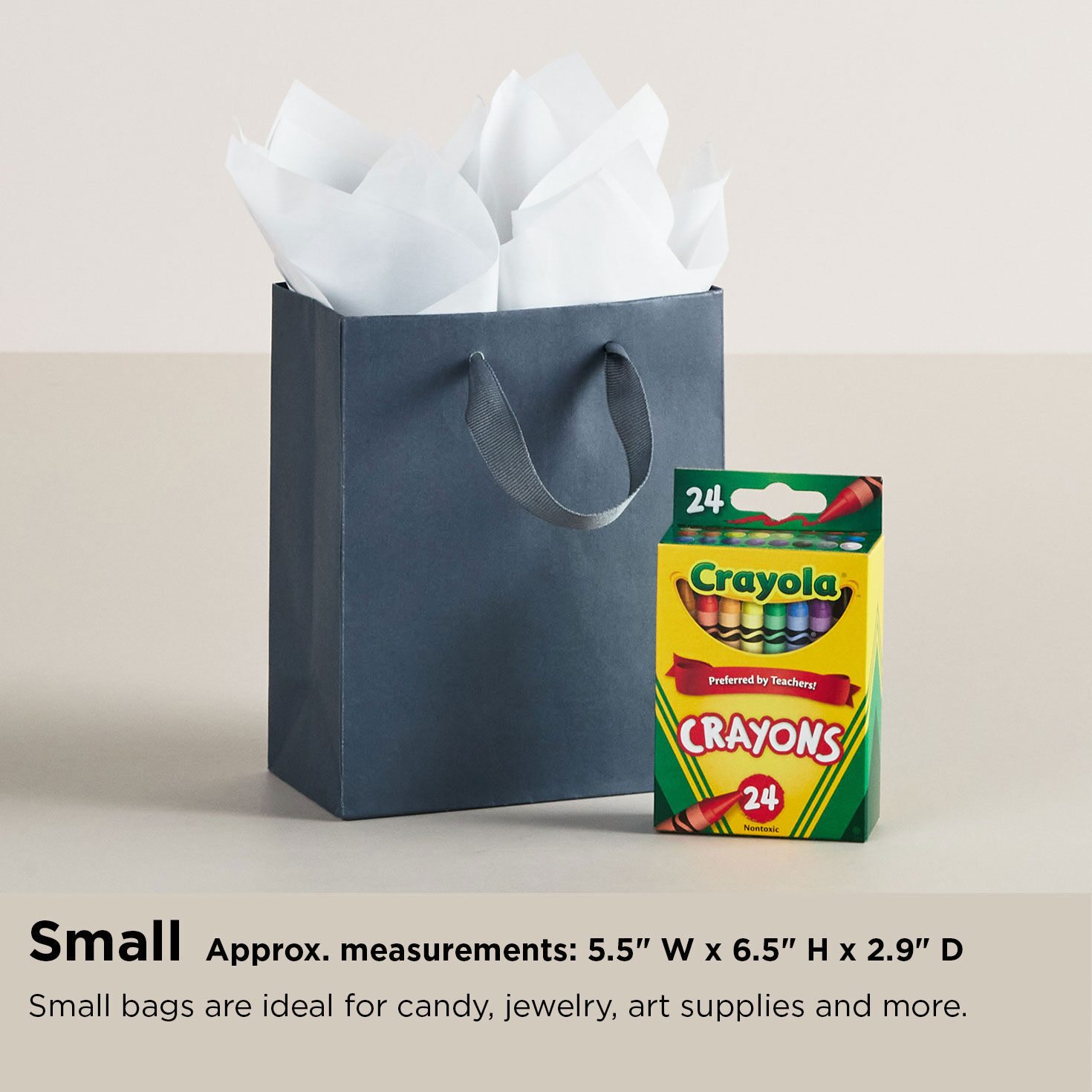 Small, Medium and Large Birthday Gift Bags, Set of 8 sizing guide image number 9