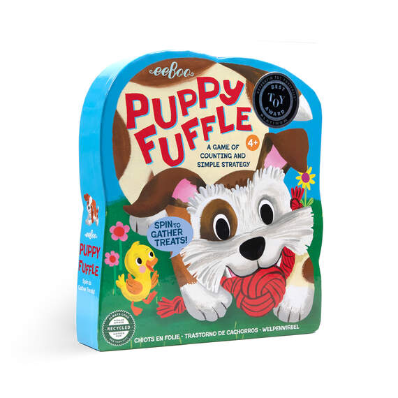 Eeboo Puppy Fuffle Board Game, , large image number 1