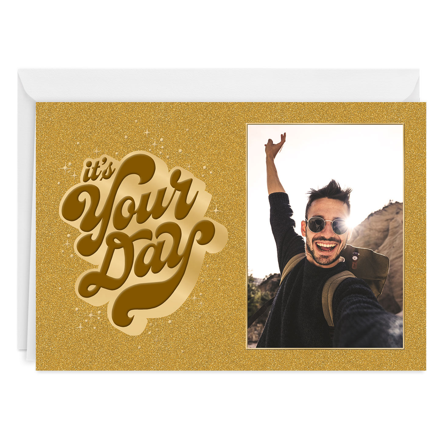 Your Golden Day Custom Birthday Card