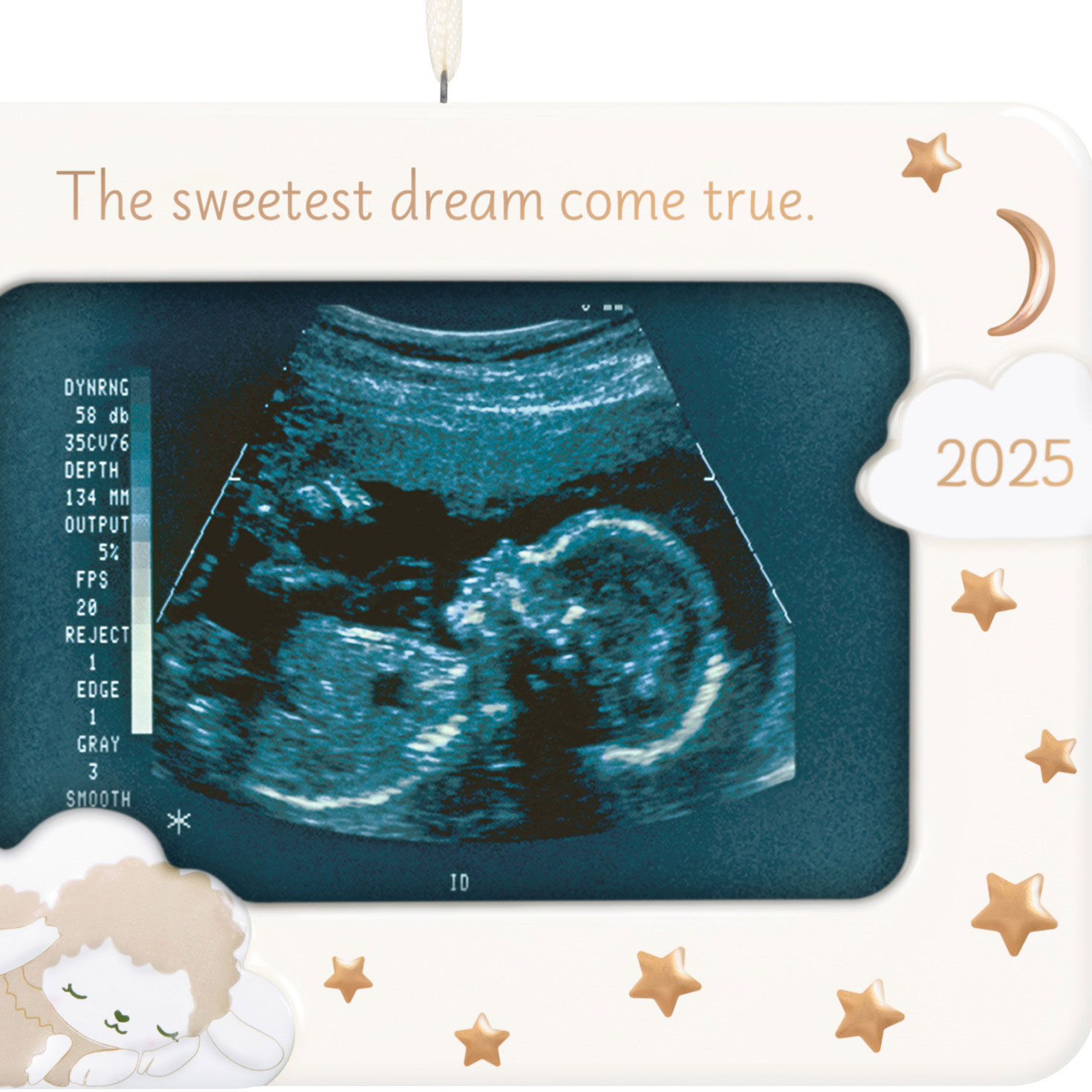 Sweetest Dream Come True 2025 Photo Frame Porcelain Ornament, , large image number 4