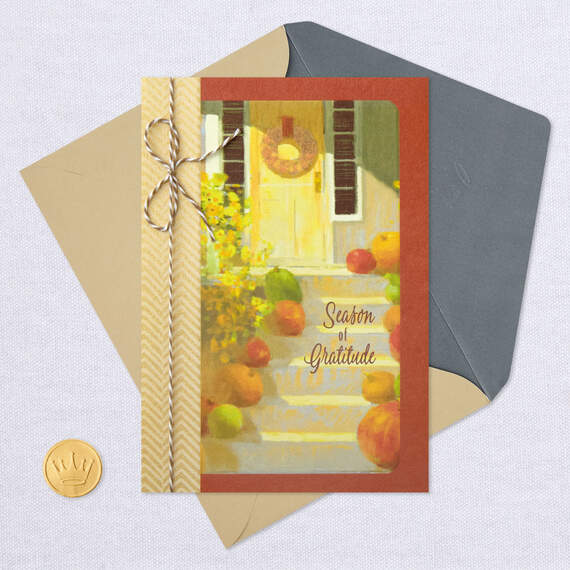 Season of Gratitude Thanksgiving Card, , large image number 5