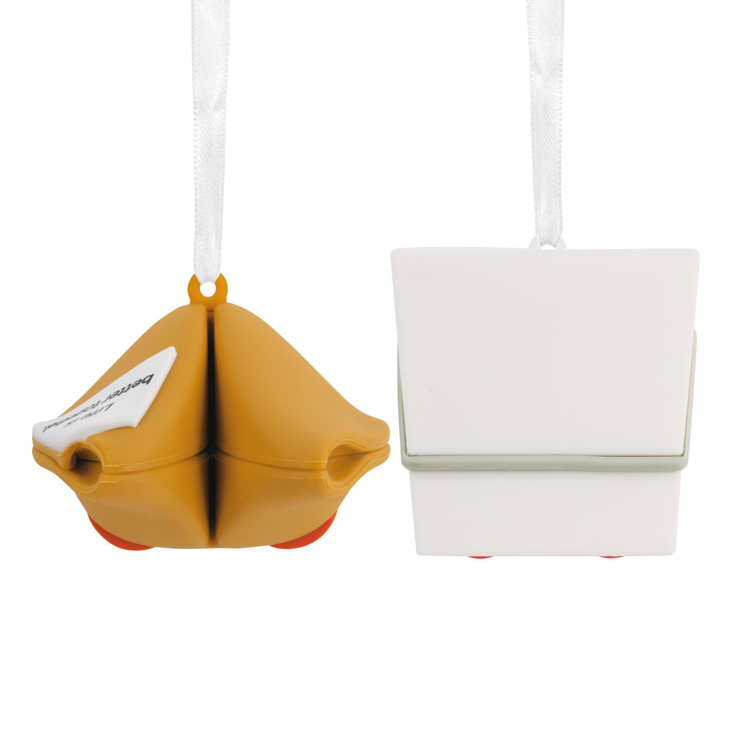 Better Together Takeout Box and Fortune Cookie Magnetic Hallmark Ornaments, Set of 2 for only USD 11.49 | Hallmark
