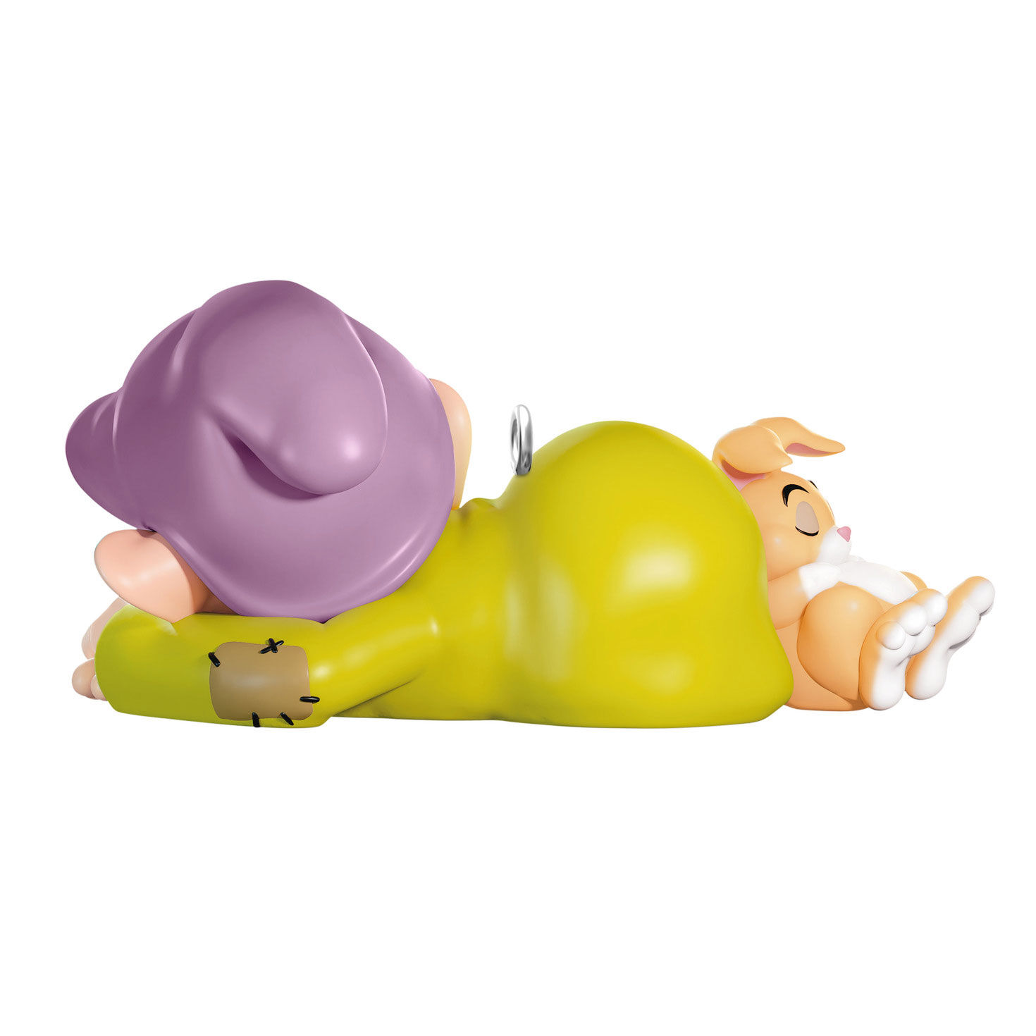 Disney Snow White Dopey Sleeping Keepsake Ornament Back image number 6